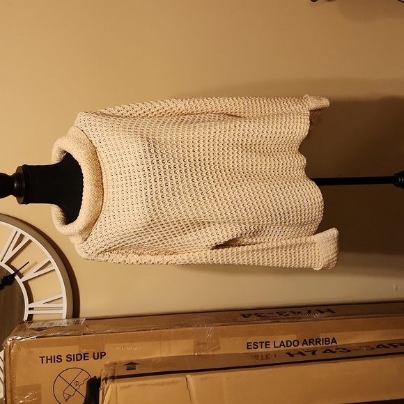 Pink Lily Sweaters - Pink Lilly Oversized Cowl Neck Sweater